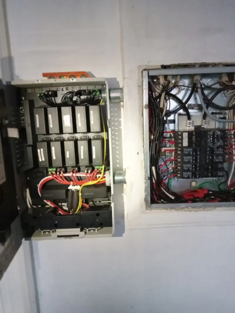 Electrical panel upgrade completed for Commercial Electrician Services in Urbana